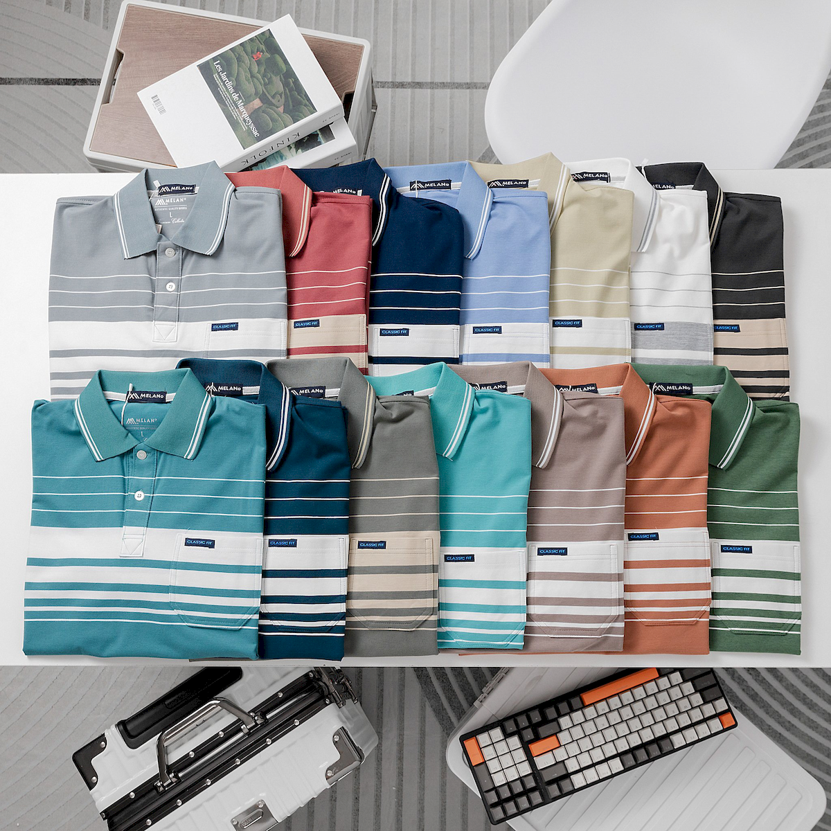 24097_z5370728093638-e49f2ebf0bd46204c7e737e25c648a7d_20240422105552-8.png Áo Thun Sọc Nam Trung Niên Phối Sọc Nhuyễn Có Túi Thun Cotton (Có size 3x) - AS056