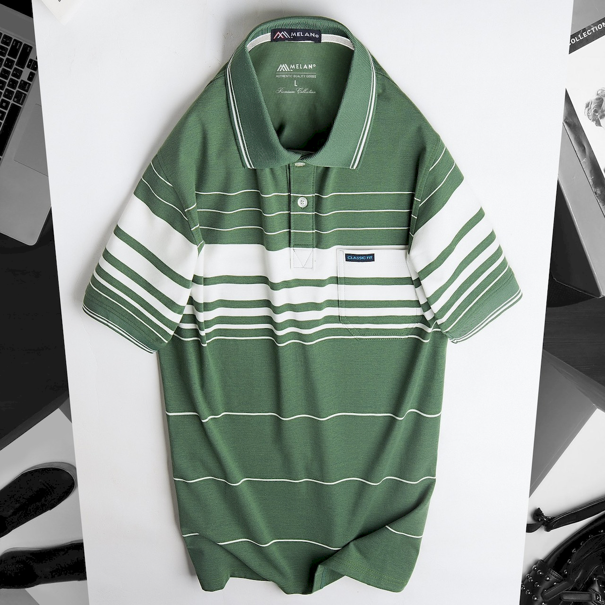 24097_z5460651931155-fe7870484ef5f063d173508b89f9e01a_20240521094531-7.png Áo Thun Sọc Nam Trung Niên Phối Sọc Nhuyễn Có Túi Thun Cotton (Có size 3x) - AS056
