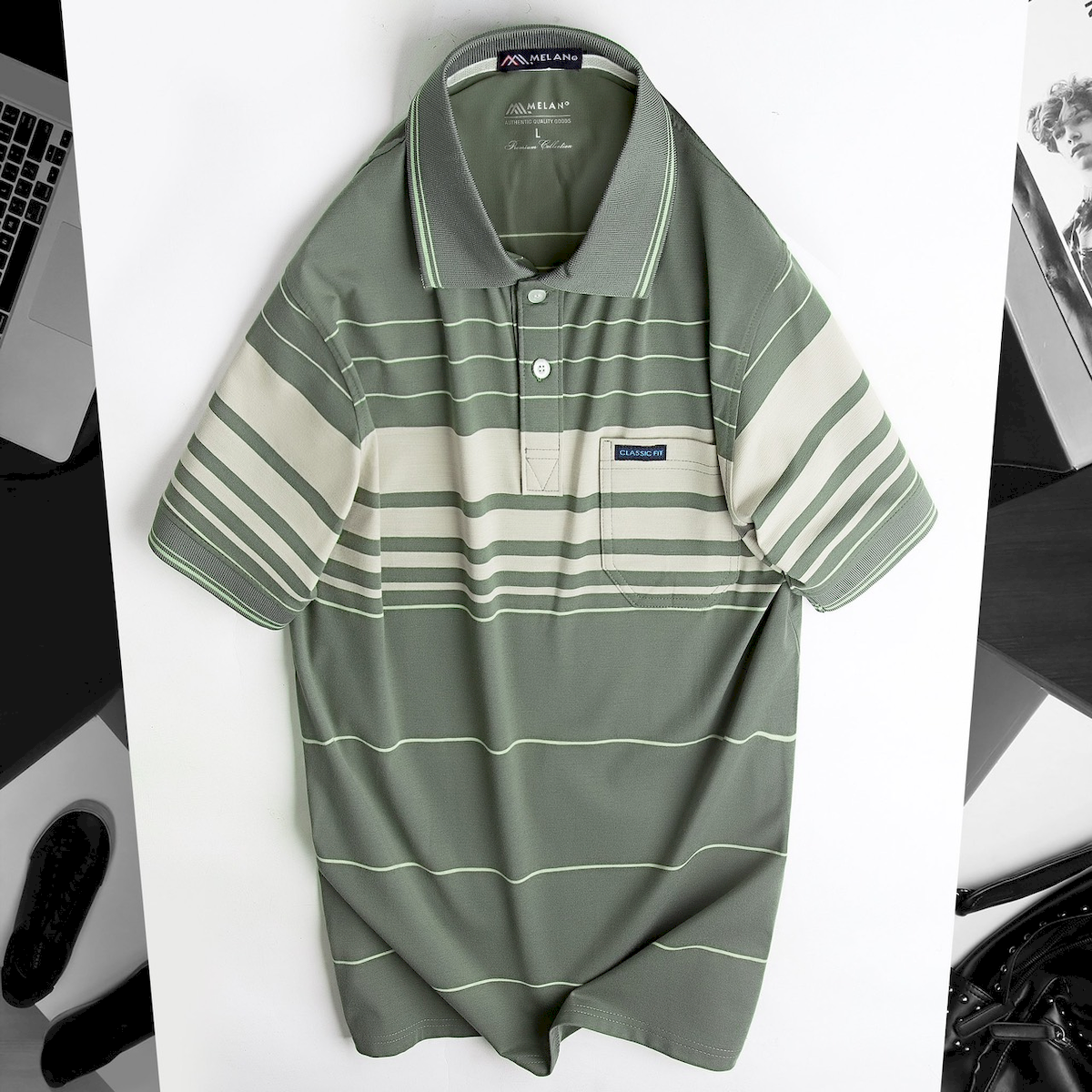 24097_z5460651931359-35e416158ae3074fb0bb4e6e113d9d01_20240521094532-7.png Áo Thun Sọc Nam Trung Niên Phối Sọc Nhuyễn Có Túi Thun Cotton (Có size 3x) - AS056