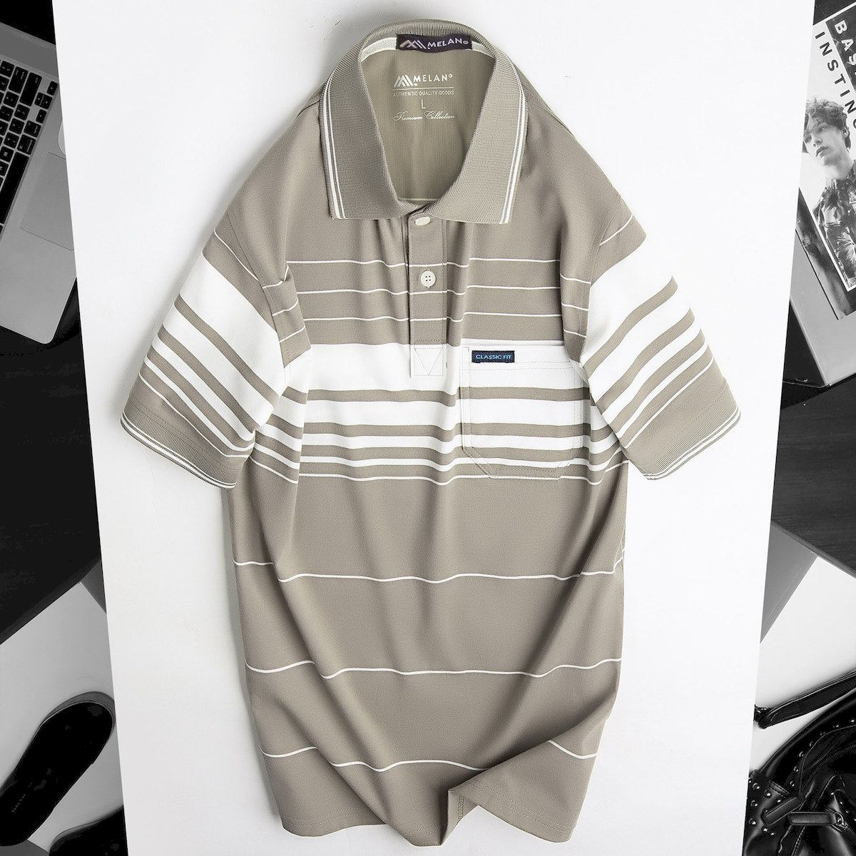24097_z5460651962363-c6e5067450572c7e70e1a8f0eb49cba7_20240521094534-7.png Áo Thun Sọc Nam Trung Niên Phối Sọc Nhuyễn Có Túi Thun Cotton (Có size 3x) - AS056