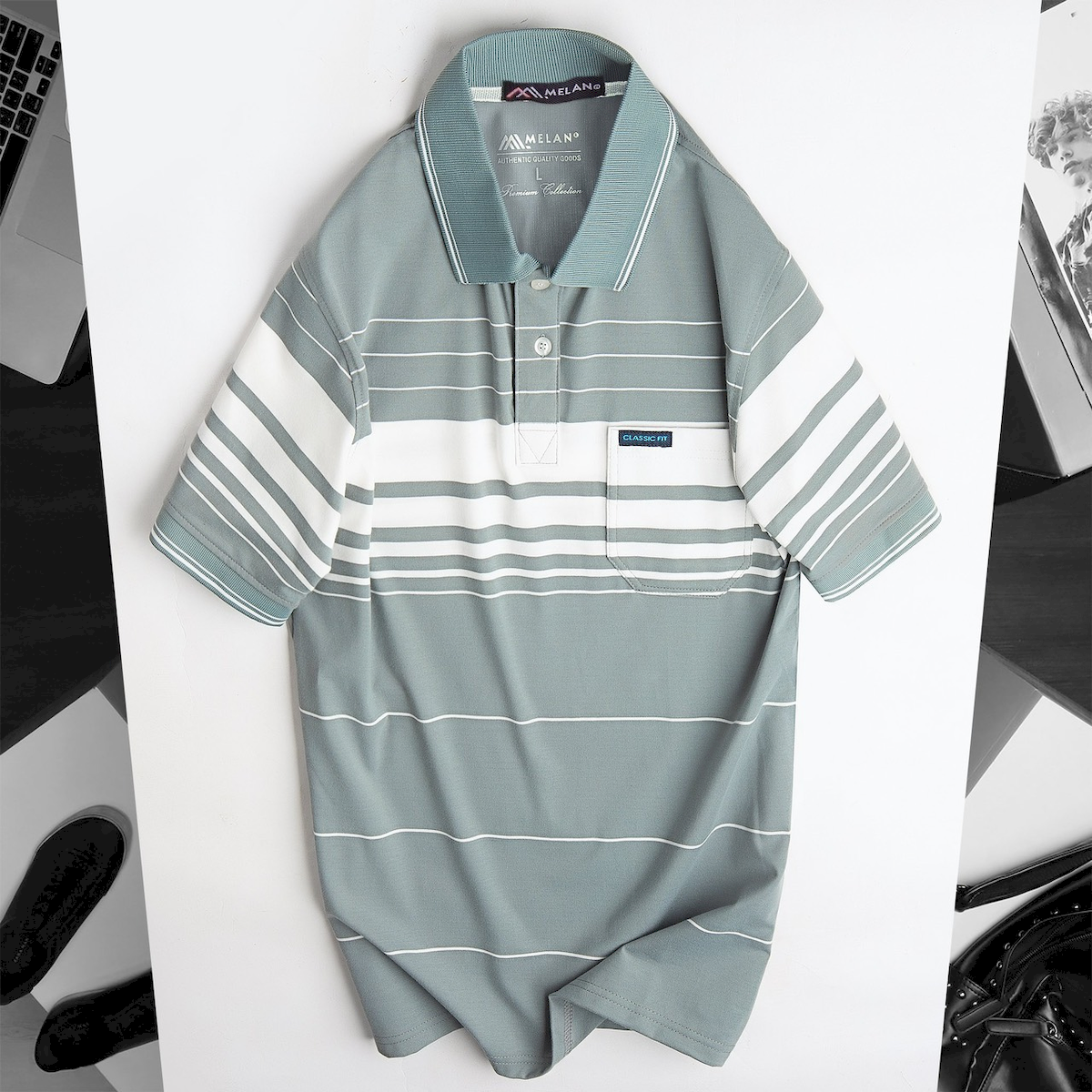 24097_z5460651968265-2f46071103bb1a56cf66f7092259862b_20240521094535-7.png Áo Thun Sọc Nam Trung Niên Phối Sọc Nhuyễn Có Túi Thun Cotton (Có size 3x) - AS056