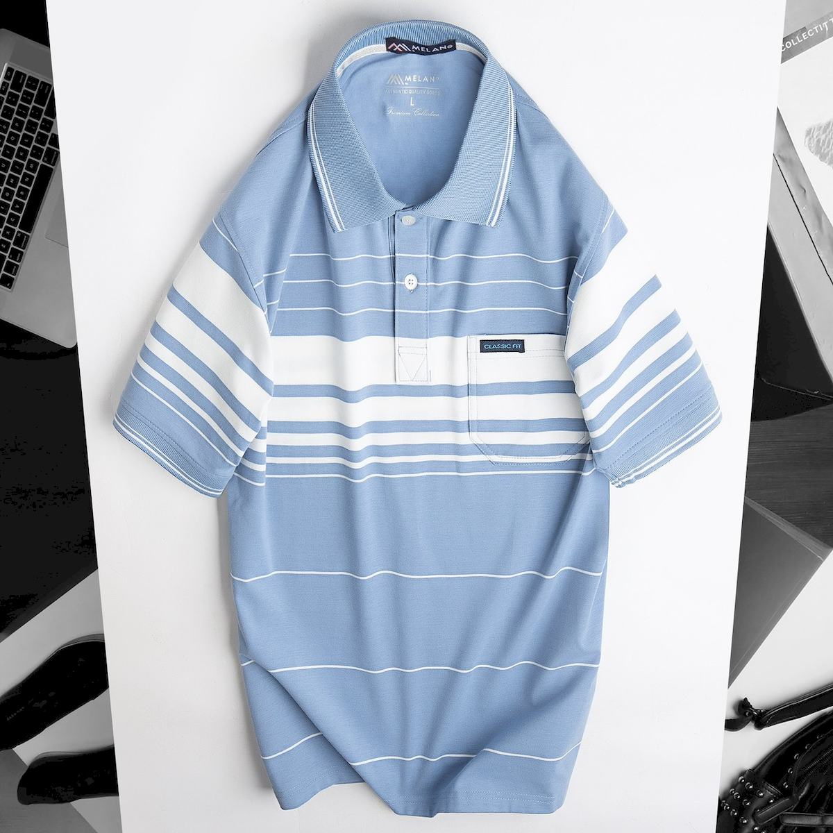 24097_z5460651985437-958bb89e48c7946409197fee836cd7f1_20240521094536-7.png Áo Thun Sọc Nam Trung Niên Phối Sọc Nhuyễn Có Túi Thun Cotton (Có size 3x) - AS056