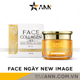 Kem Face Collagen X3 TN Đông Trùng Hạ Thảo Mỹ Phẩm Đông Anh 15g - FACENGAYX3MOI