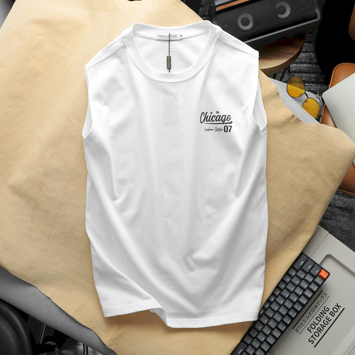 24146_z5382473591391-0265c629d2eb0017e9020a8ea7b57291_20240427105119-3.png Áo Thun Nam Ba Lỗ Pack Horse In Chữ Chicago - AB513