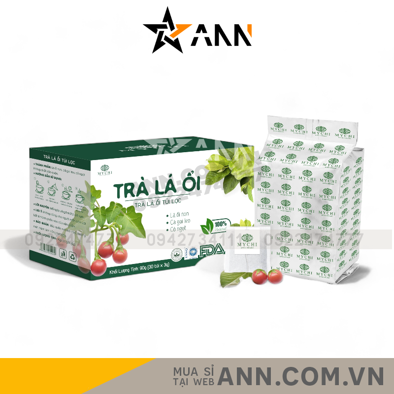 24231_24231-57-20240508124151_20250509125128-2.png Trà Lá Ổi Mychi Hộp 30 gói - 8938524452420