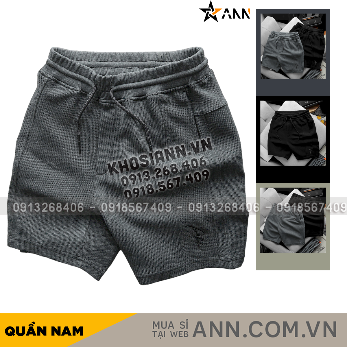 24250_1_20240510183243-3.png Quần Short Thun Nam Viền Sọc Thêu Logo Chữ - QB430
