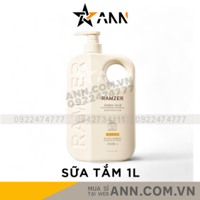 Sữa Tắm Ramzer Hương Nước Hoa Chai Màu Vàng 1L - STRAMZER01