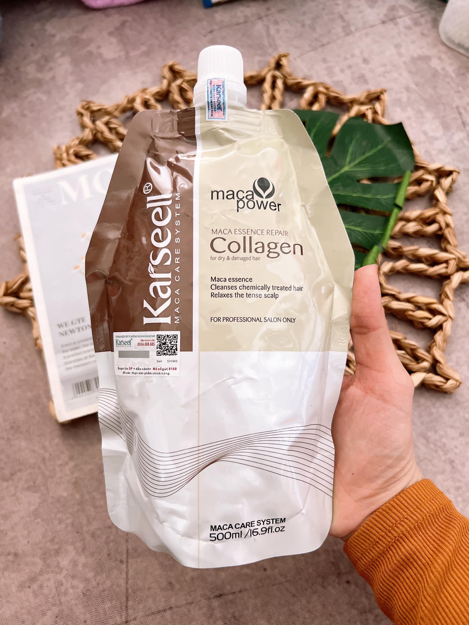 Mua sỉ kem Ủ Tóc Karseell Macca Power 500ml Phục Hồi Tóc Khô Và Hư Tổn Mua sỉ kem Ủ Tóc Karseell Macca Power 500ml Phục Hồi Tóc Khô Và Hư Tổn