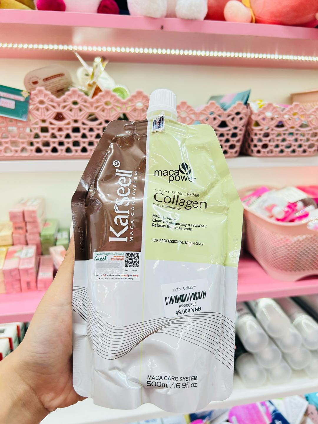 24394_445029344-122115092276301845-1724081534394951090-n_20240527185922-1.jpg Kem Ủ Tóc Karseell Macca Power 500ml Phục Hồi Tóc Khô Và Hư Tổn - 4897077941246