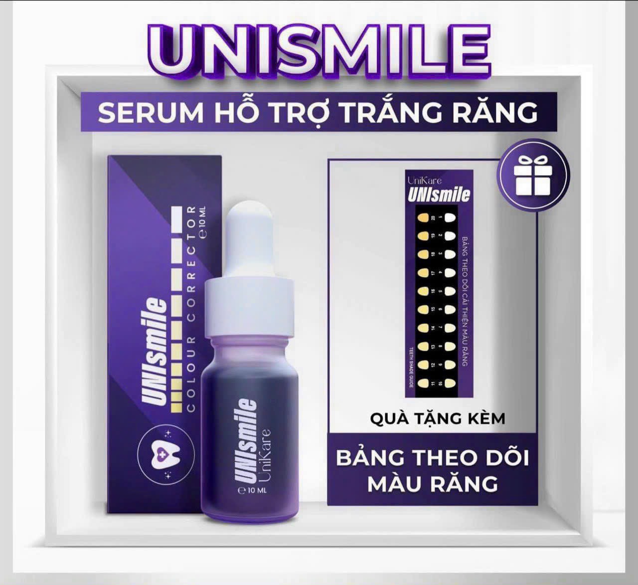 24537_z5537365814493-404cc719a5af211d9225ad56c70ecec1_20240614165247-5.jpg Combo Serum Trắng Răng Unismile+Serum Hôi Miệng Unisweet 10ml (giá combo đã giảm không tặng) - CBUNIKARE01