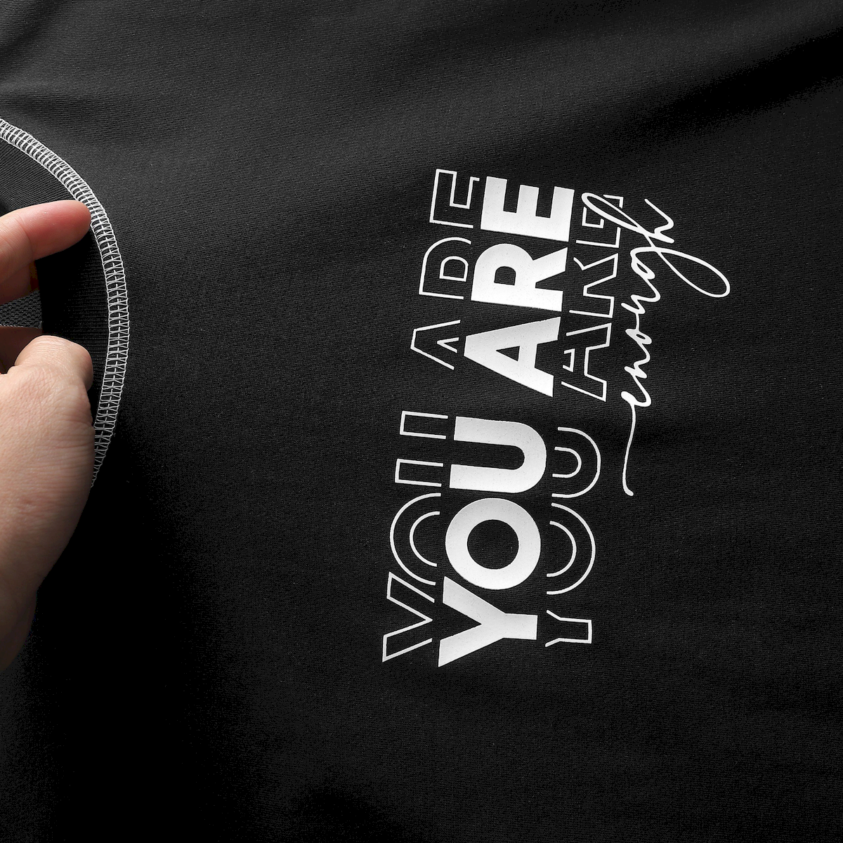 24564_z5546533477691-b90113a20abcbd0d193fc7d7912e55d8_20240617160201-2.png Áo Thun Nam Cổ Tròn Pack Horse In Chữ You Are Enough - AB519