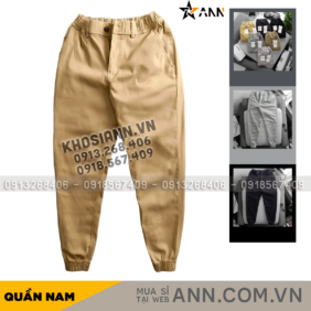 Quần Jogger Kaki Nam Rurumen Cao Cấp - QB433