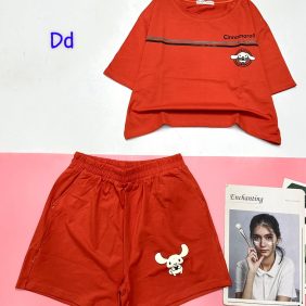 đồ bộ quần đùi áo crop top tay ngắn - DBO4837