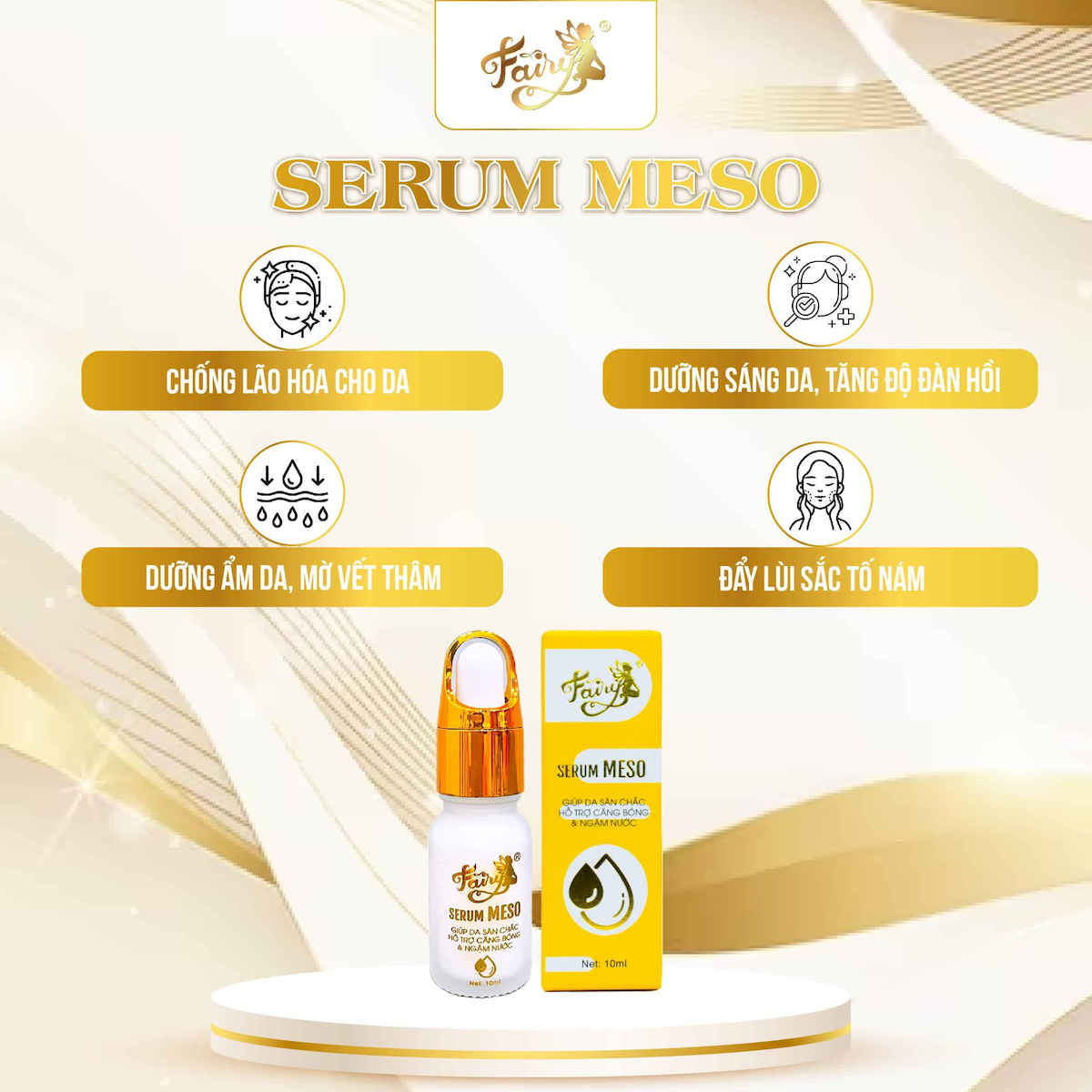 Mua sỉ serum Meso Fairy Hỗ Trợ Dưỡng Trắng Da Căng Bóng 10ml Mua sỉ serum Meso Fairy Hỗ Trợ Dưỡng Trắng Da Căng Bóng 10ml