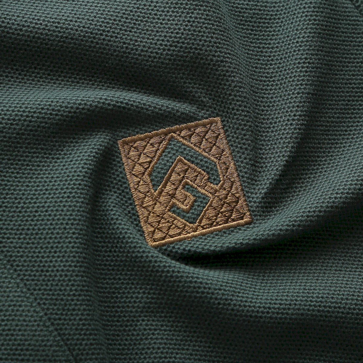 Áo Thun Nam Cổ Bẻ Thêu Nổi Logo Lục Giác (Có size 3x)