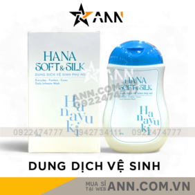 Dung Dịch Vệ Sinh Phụ Nữ Hana Soft Silk Hanayuki Phiên Bản Mới - 8936205370162