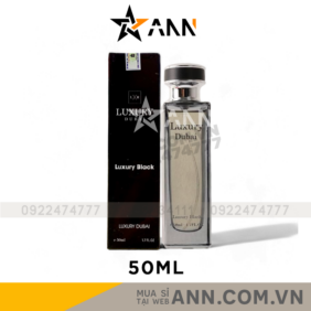 Nước Hoa Luxury Dubai Luxury Black Màu Đen Mùi Nam 50ml - LXRBLACK