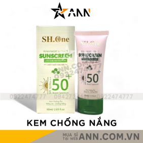 Kem Chống Nắng SH One Chiết Xuất Rau Má 60ml - KCNSHONE