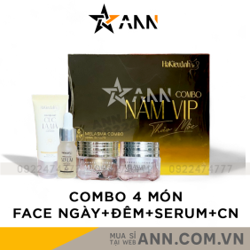 Combo Kem Face Nám Vip Thảo Mộc Hà Kiều Anh Hỗ Trợ Da Nám - CBNAMVIPHKA