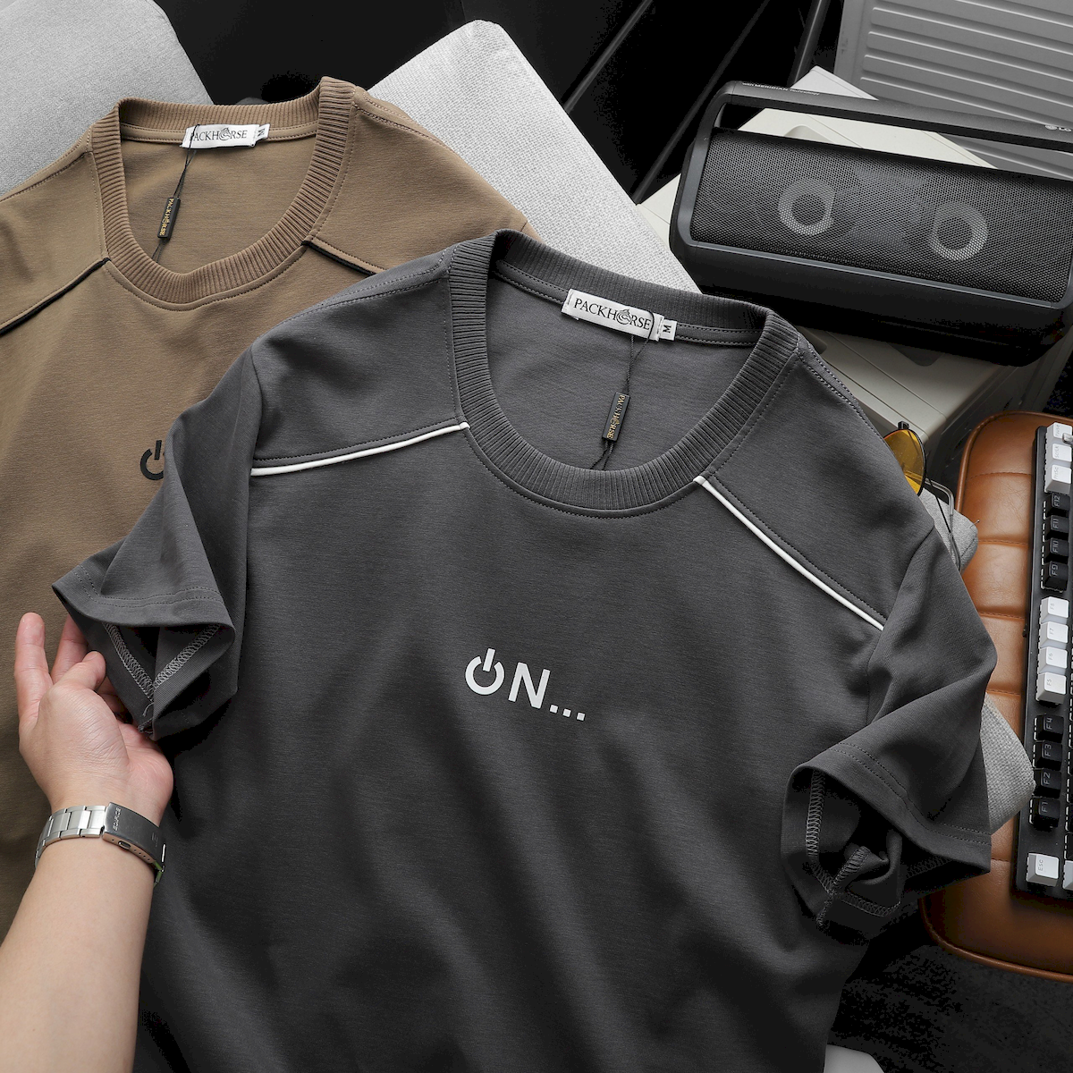 24737_z5664002492983-27762ee2003c00c51661aca558b53606_20240725155715-3.png Áo Thun Nam Cổ Tròn Logo Nổi Chữ ON (Có Size 3x) - AB520