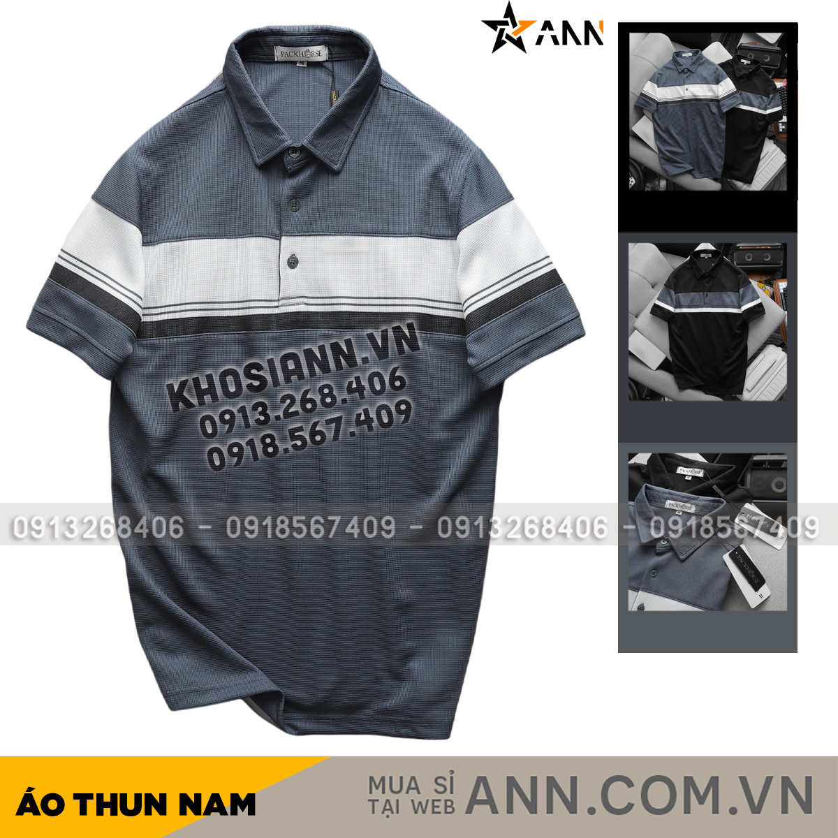 24746_1_20240729171652-3.png Áo Thun Nam Polo Cổ Bẻ Pack Horse Phối Sọc Ngang Đơn Giản - CS231