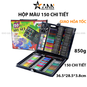 Hộp Bút Màu 150 Chi Tiết Cho Bé Chất Liệu An Toàn - HBM01