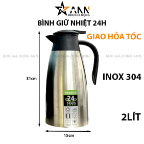 Bình Giữ Nhiệt 2L Inox304 - BGN2L