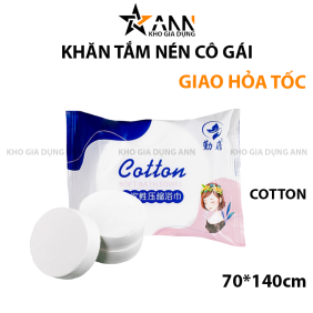 Khăn Tắm Nén Dùng Một Lần Tiện Lợi - KTNCG01