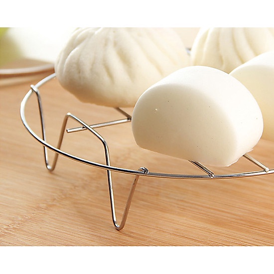 Nguồn sỉ vỉ Hấp Inox Không Gỉ Đa Năng 4 Chân Dùng Lót Đáy Nồi - Vỉ Hấp Inox Hấp Bánh Bao 4.5x17.5cm Nguồn sỉ vỉ Hấp Inox Không Gỉ Đa Năng 4 Chân Dùng Lót Đáy Nồi - Vỉ Hấp Inox Hấp Bánh Bao 4.5x17.5cm