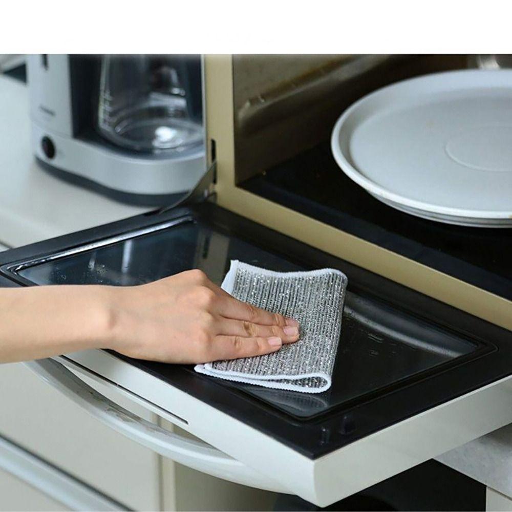 24850_sg-11134201-7qvfv-lkaupy49so6eea_20240814160333-3.jpg Combo 10 Miếng Lưới Rửa Chén Sợi Thép - Miếng Rửa Chén Bát Cọ Xoong Nồi Bằng Kim Loại 1 Lớp Đa Năng 20x20cm - MCRKL01