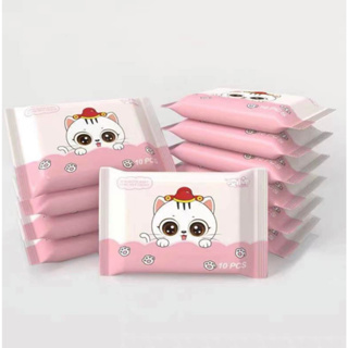 Combo 10 Bịt Khăn Ướt Bỏ Túi Du Lịch - Khăn Giấy Ướt Mini - Chất Liệu Vải Không Dệt 12.5x7.5cm Combo 10 Bịt Khăn Ướt Bỏ Túi Du Lịch - Khăn Giấy Ướt Mini - Chất Liệu Vải Không Dệt 12.5x7.5cm