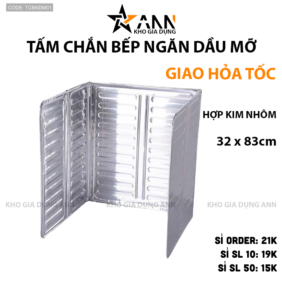 Tấm Chắn Bếp Ngăn Dầu Mỡ 83x32cm - TCBNDM01