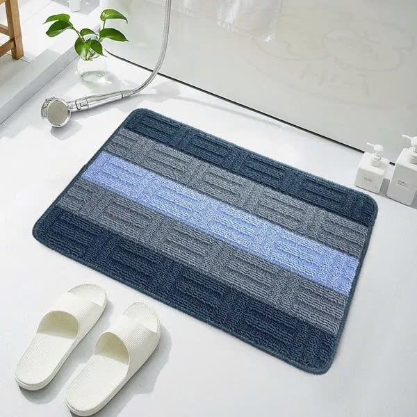 24891_vn-11134207-7r98o-lyri18dpmrf158_20240818114534-3.jpg Thảm Lau Chân Nỉ Kẻ Chống Trượt Nhiều Màu 40x60cm - TLNK01