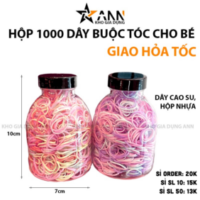 Hộp 1000 Dây Buộc Tóc Mini Cho Bé - DBTCB1000