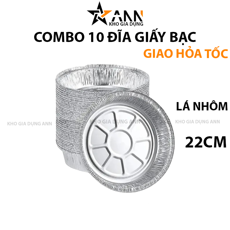 24911_43_20250319185441-1.png Combo 10 Đĩa Giấy Bạc Lót Nồi Chiên Không Dầu Lò Nướng 22cm - DGBLN01