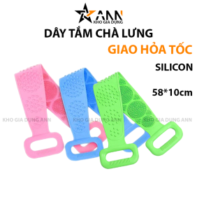 Dây Tắm Chà Lưng Silicon 58x10cm - DTCL01