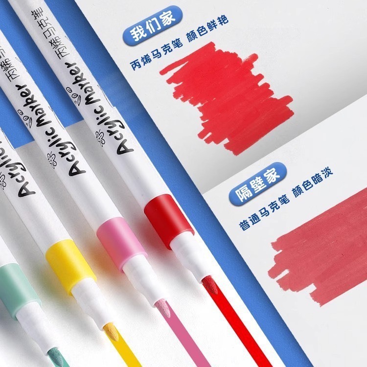 24944_vn-11134207-7r98o-lt56gd3dbd8k9a_20240822150145-3.jpg Bộ 60 Màu Acrylic Vẽ Trên Mọi Chất Liệu Có Thể Vẽ Chồng Màu 20x14x3cm - MARL01