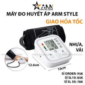 Máy Đo Huyết Áp Arm Style 12.6x10cm - MDHA01