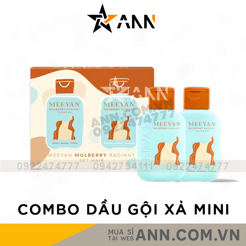 24967_meeyan_20240826185530-1.png Combo Dầu Gội Xả Rễ Dâu Tằm Meeyan Mini - 8938534672368