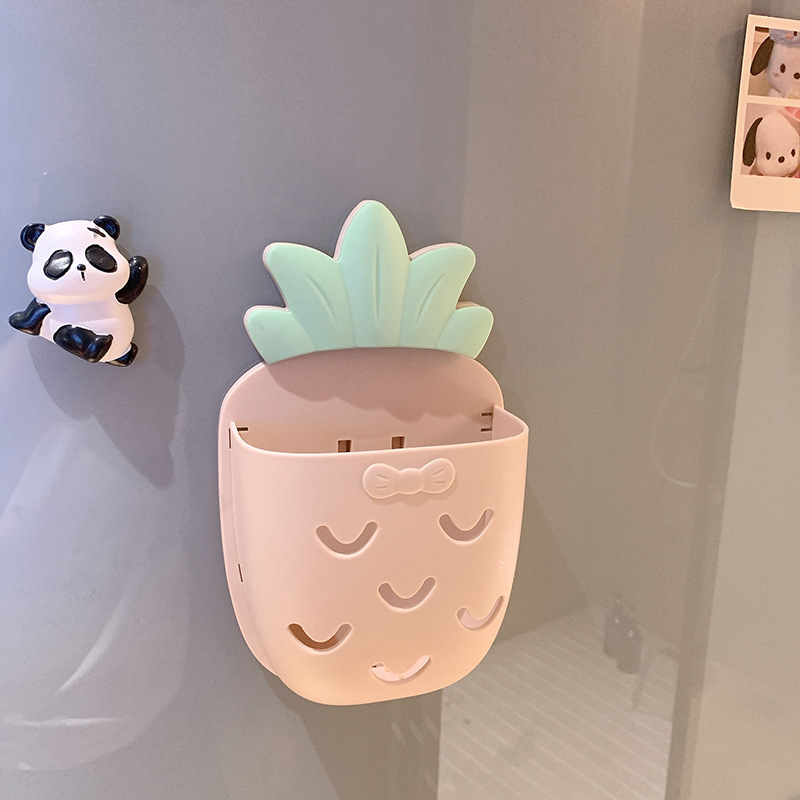 25014_o1cn01zbxoz31wrom8y7zf5-2218108036361-0-cib_20240906170320-4.jpg Giỏ Treo Tường Hình Quả Dứa Kèm Miếng Dán Không Cần Đục Lỗ 21x12.5x6cm - GTTHQD01