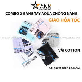 Combo 2 Cặp Găng Tay Chống Nắng Aqua - CB2GTAQ01