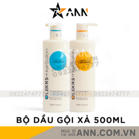 Combo Dầu Gội Xả Olexrs Hair Salon Argan Oil 500ml - 5060808885273