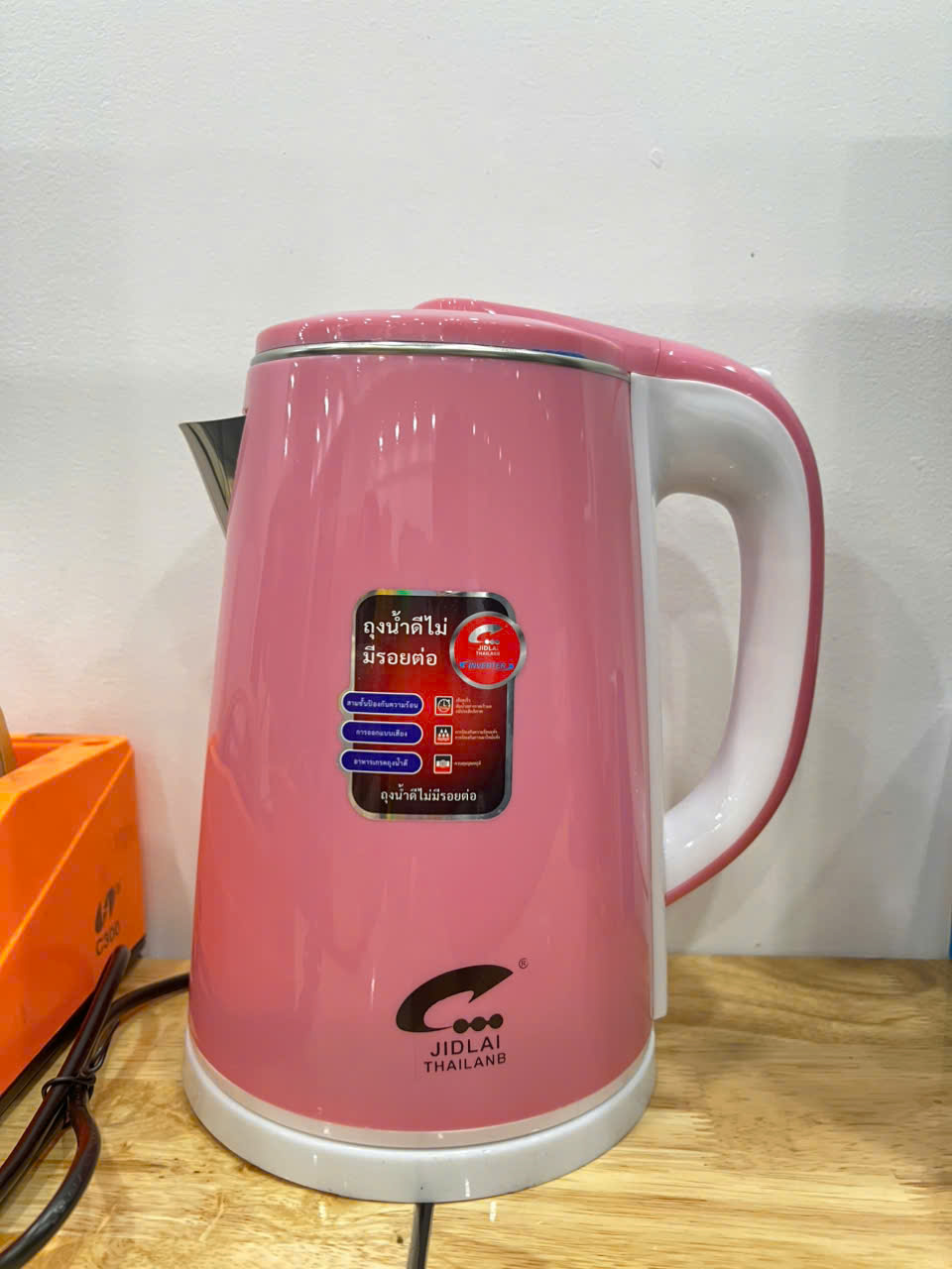 Nguồn sỉ ấm Đun Nước Siêu Tốc Thái Jidlai 2,5L Bình Siêu Tốc 22.5x21x11.5cm Nguồn sỉ ấm Đun Nước Siêu Tốc Thái Jidlai 2,5L Bình Siêu Tốc 22.5x21x11.5cm