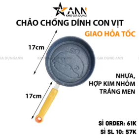 Chảo Chống Dính Vịt Vàng 17cm - CVVCD01