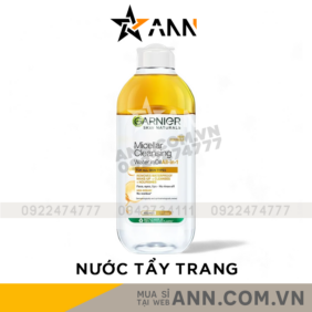 Nước Tẩy Trang Garnier Màu Vàng Micellar Cleansing Water in Oil 400ml - 6902395502005