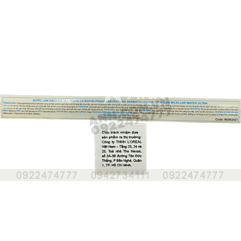 Shop sỉ nước Tẩy Trang La Roche-Posay Màu Xanh Cho Da Dầu 400ml Shop sỉ nước Tẩy Trang La Roche-Posay Màu Xanh Cho Da Dầu 400ml
