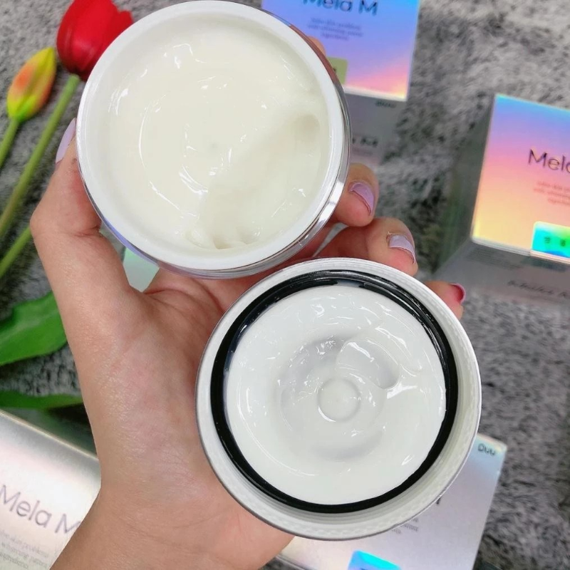 Kem Face Mela M Whitening Magic Cream Hỗ Trợ Da Nám 50g Kem Face Mela M Whitening Magic Cream Hỗ Trợ Da Nám 50g