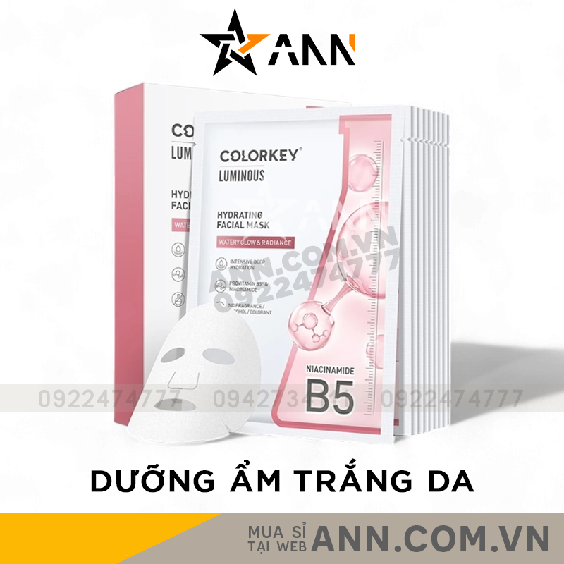 25184_d2_20240924111613-6.png Mặt Nạ Colorkey Luminous B5 Màu Hồng Hộp 10 Miếng - 6975326789325