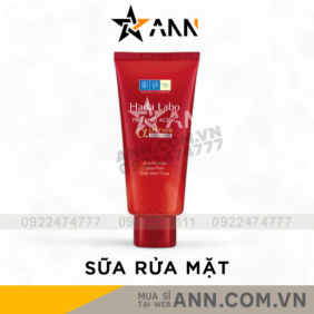 Sữa Rửa Mặt Hada Labo Màu Đỏ Pro Anti Aging Chống Lão Hoá 80g - 8935006537637