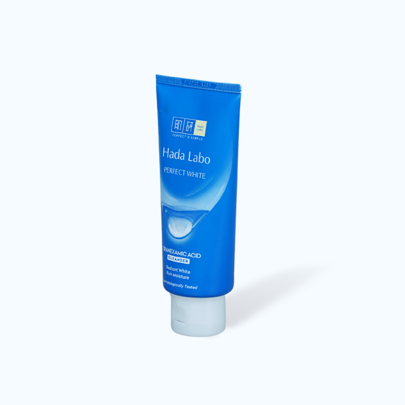 Sữa Rửa Mặt Hada Labo Màu Xanh Dương Perfect White Tranexamic Acid Cleanser 80g Sữa Rửa Mặt Hada Labo Màu Xanh Dương Perfect White Tranexamic Acid Cleanser 80g